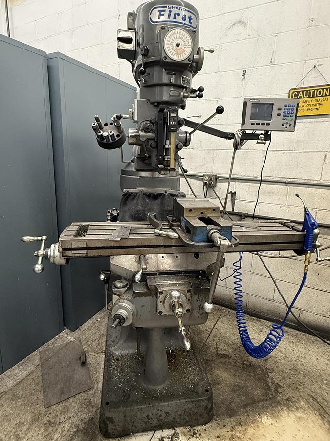 Used Sharp LMV Vertical Knee Mill