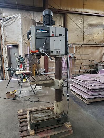 Used Clausing Ibarmia AX40 Geared Drive Heavy Duty Drill Press