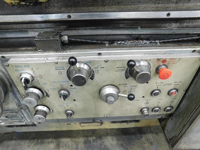 Used Okamoto PSG-305 Surface Grinder 120"x20" Incremental Down Feed