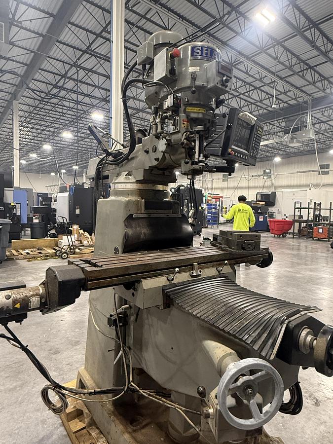 Used Sharp Vertical Mill, 2010 Model TMV