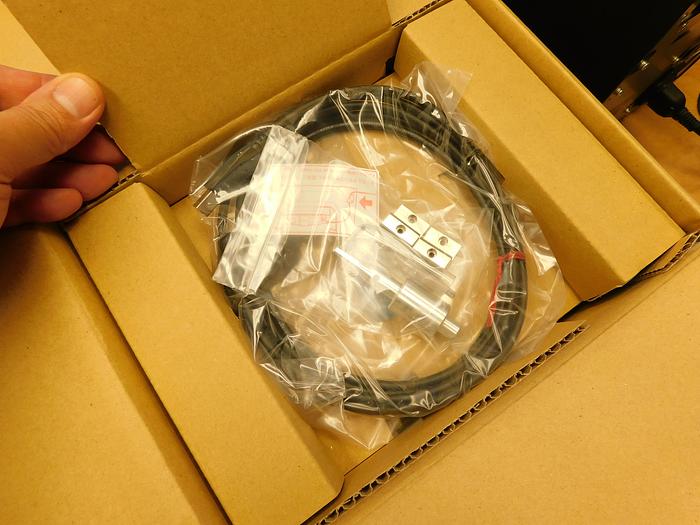 Used Keyence 8030T Image Dimension Measuring System with Rotary Fixture