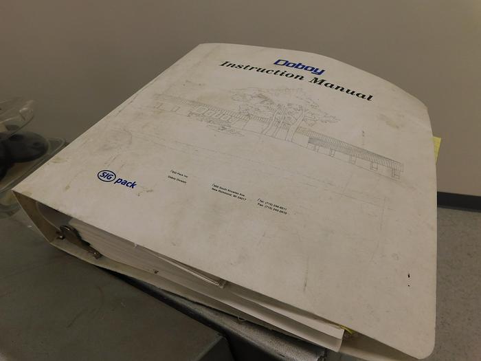 Used Doboy Linium 301 Horizontal Wrapper Machine