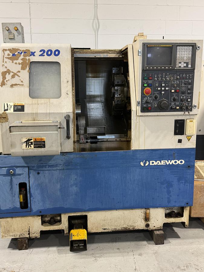 Used Doosan Lynx 200A CNC Lathe