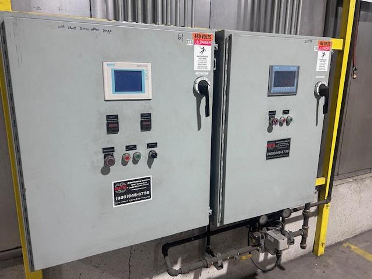 Used Global Finishing Solutions Powder-Coat Finishing Oven Line