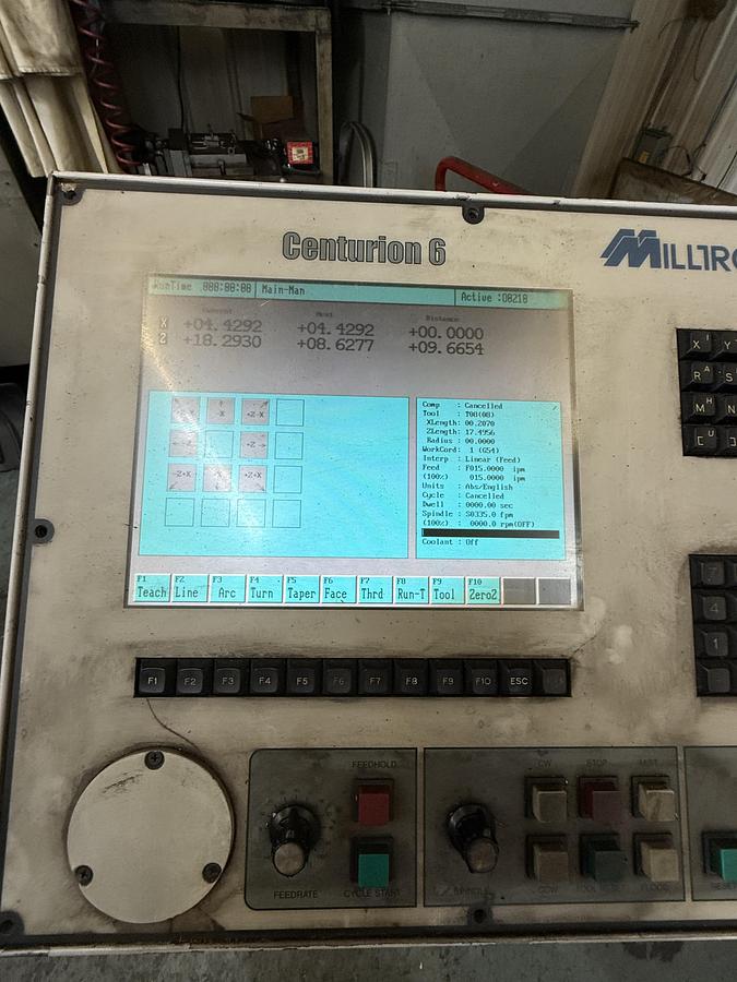 Used Milltronics ML17 CNC Lathe