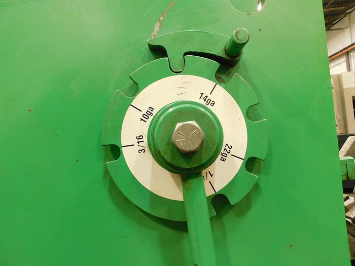 Used Accushear 62508 Hydraulic Shear 8'x1/4"