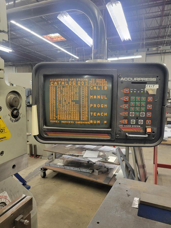 Used Accurpress 60 Ton Press Brake
