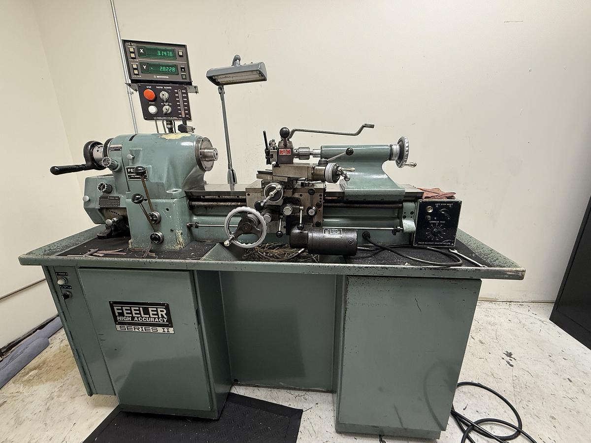 Used Feeler Series II FTL-618E High Precision Lathe