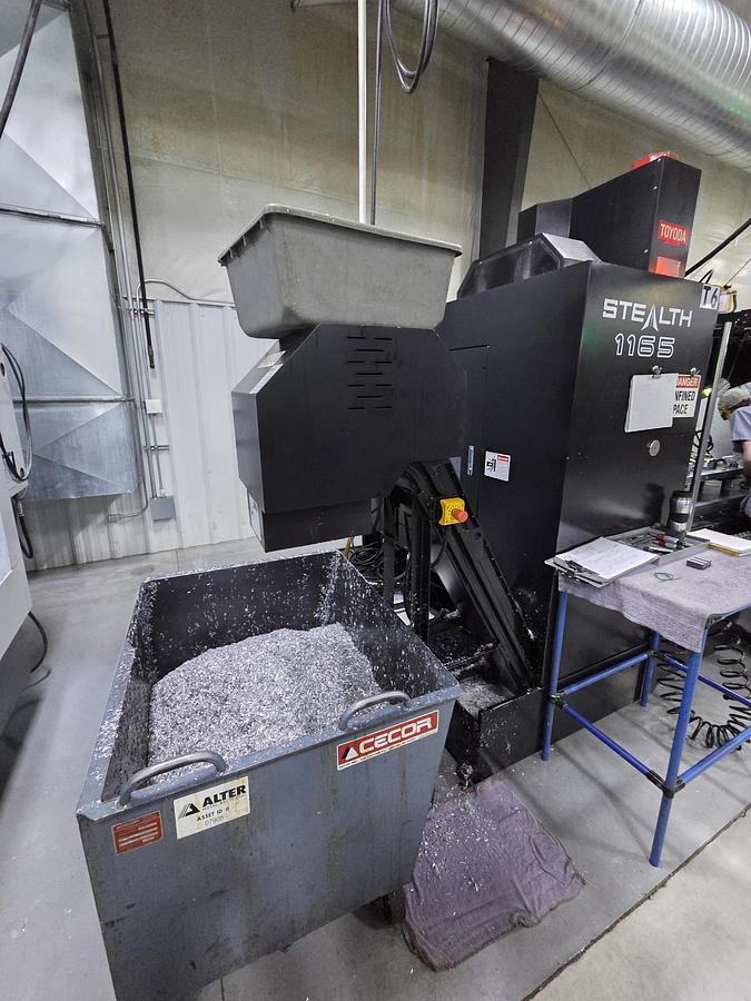 Used Toyoda Stealth AA1165 CNC Vertical Machining Center