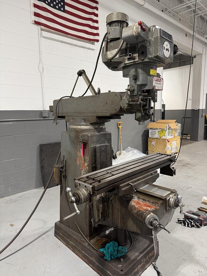 Used Lagun Vertical Knee Mill