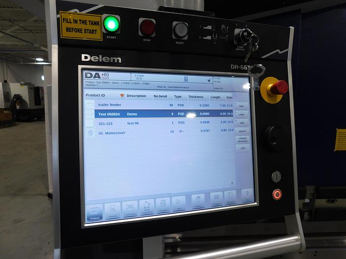 Used Wysong 122" X 110-TON Press Brake