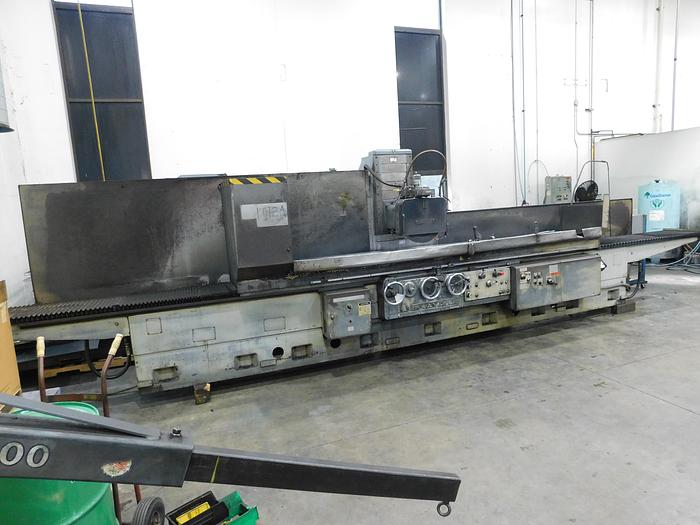Used Okamoto PSG-305 Surface Grinder 120"x20" Incremental Down Feed