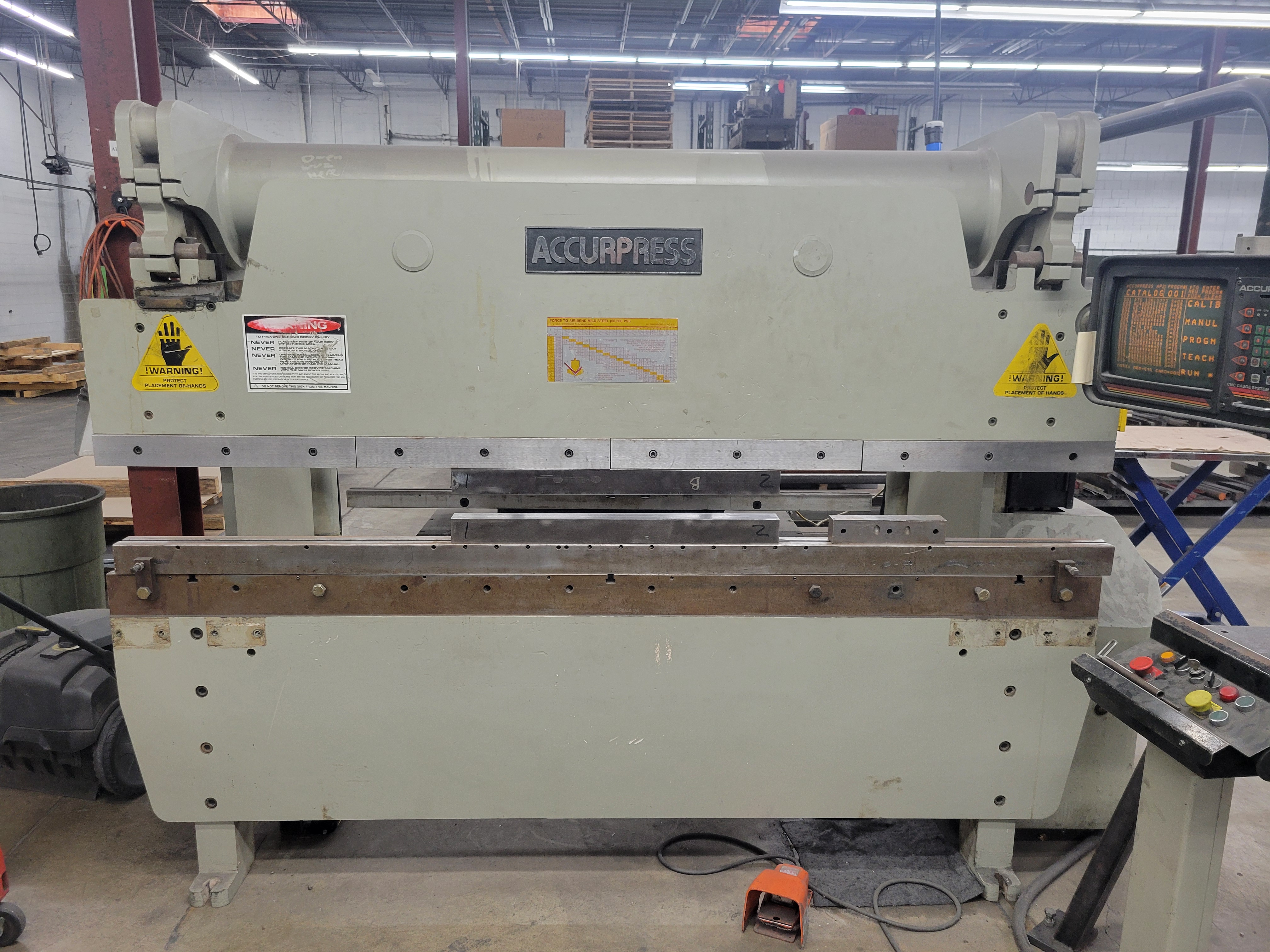 Used Accurpress 60 Ton Press Brake