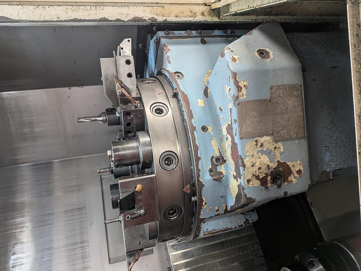 Used Hyundai Kia SKT15LMS CNC Lathe
