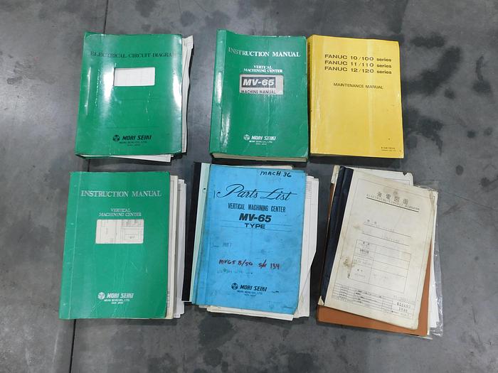 Used Mori Seiki MV65B CNC Vertical Machining Center Fanuc