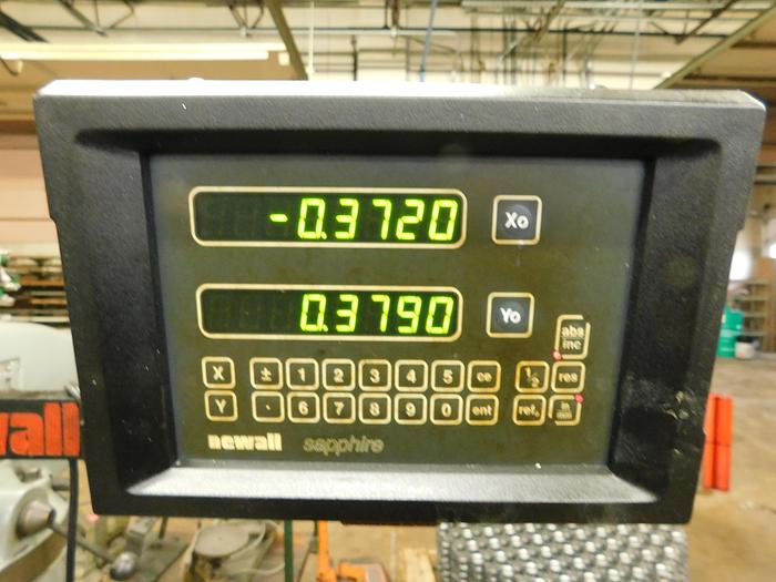 Used Bridgeport Knee Mill with DRO