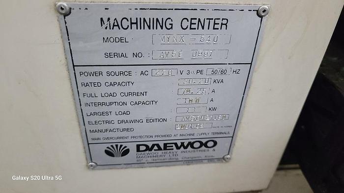 Used Daewoo Mynx 540