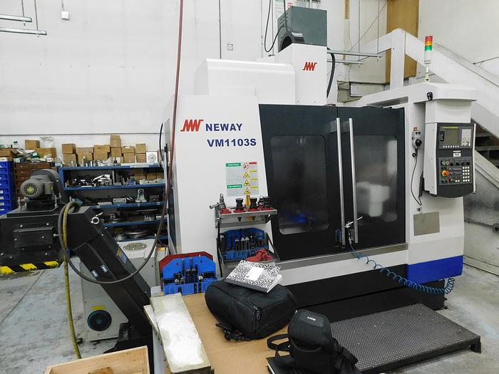 Used *LOW HOURS* 2017 Neway VM1103S CNC Vertical Machining Center