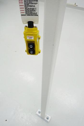 Used Gorbel 1,000Lbs Jib Crane