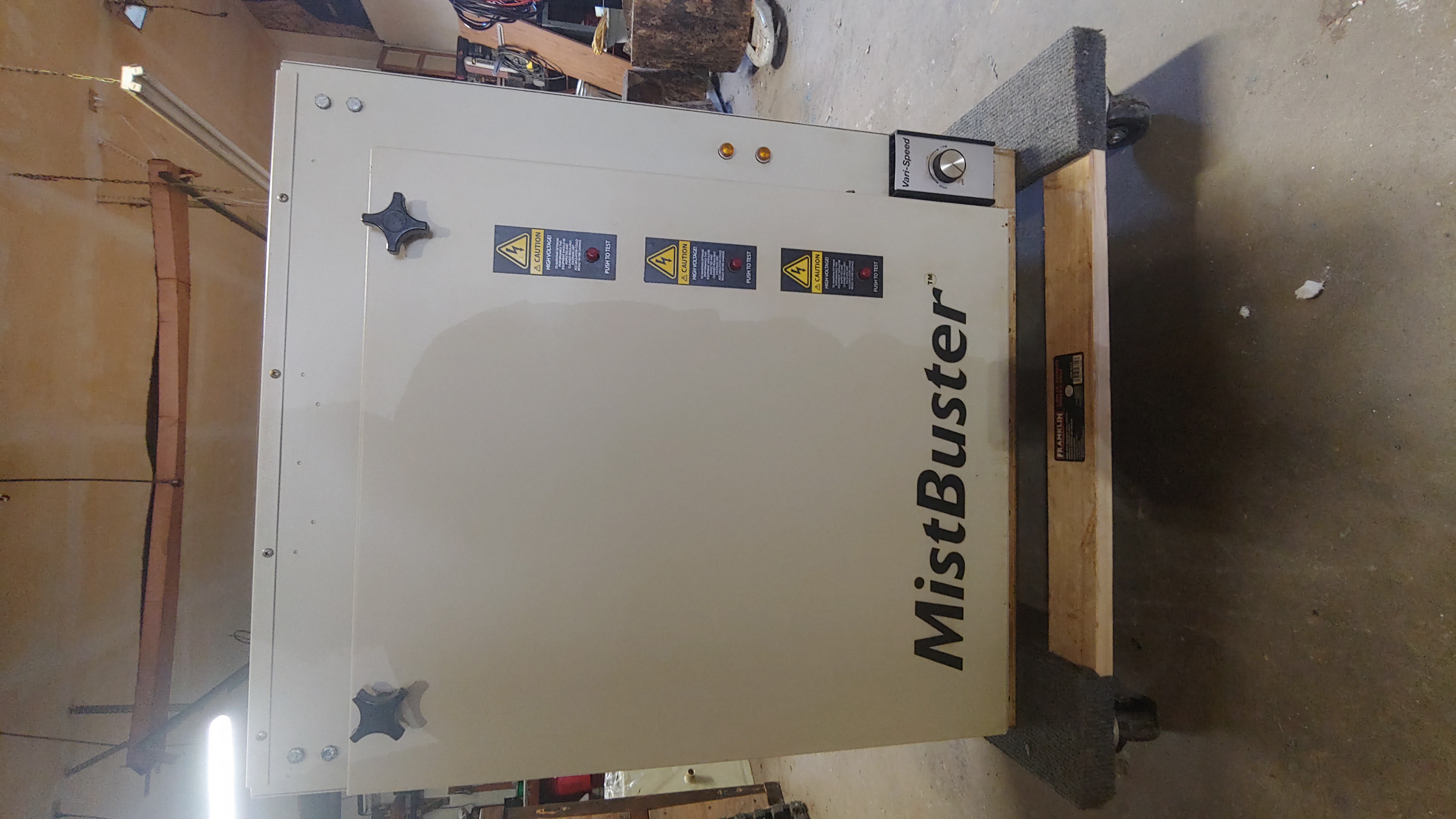 Used MistBuster 850 Air Filteration System