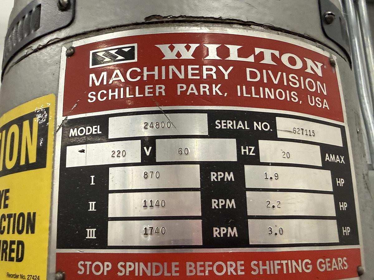 Used Wilton Model 24800 Drill Press