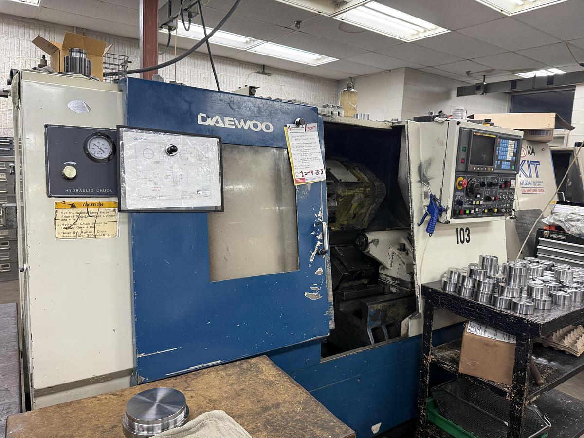 Used Daewoo Puma 6S CNC Lathe