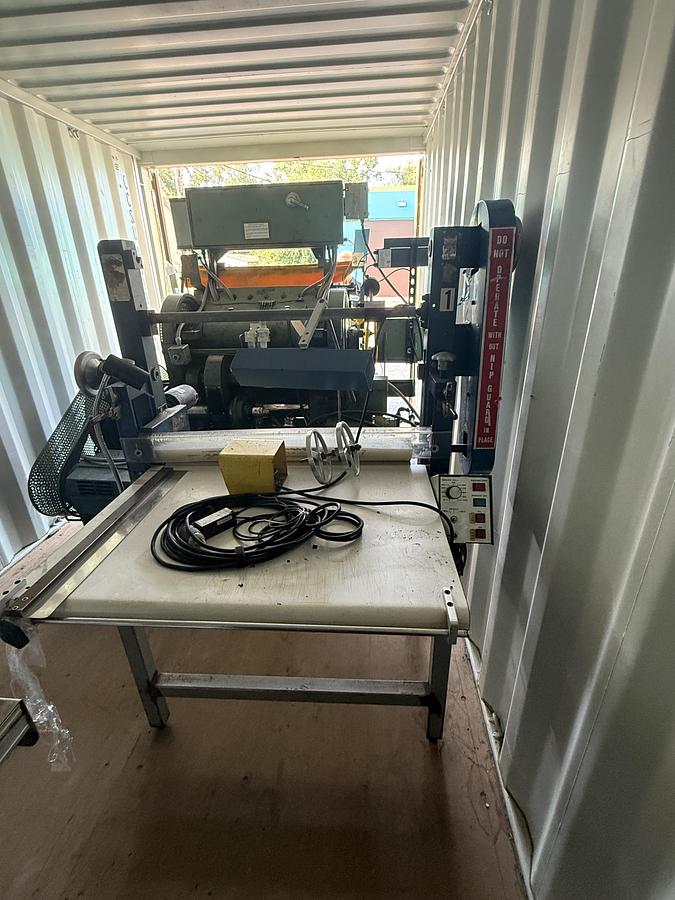 Used Thomson National Press Company, Clamshell Die Cutting & Creasing Press