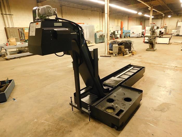 Used Enomoto Bea CNC Chip Conveyor