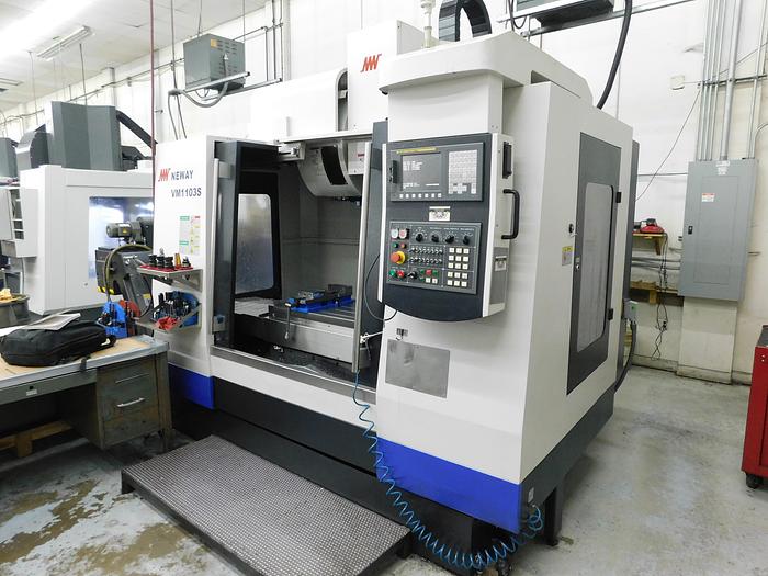 Used *LOW HOURS* 2017 Neway VM1103S CNC Vertical Machining Center
