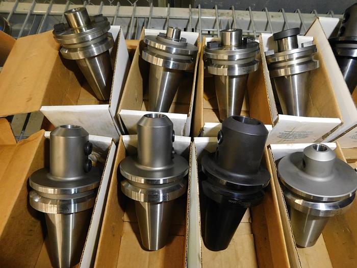 Used (13) Assorted Command BT45 Tapered Tool Holders