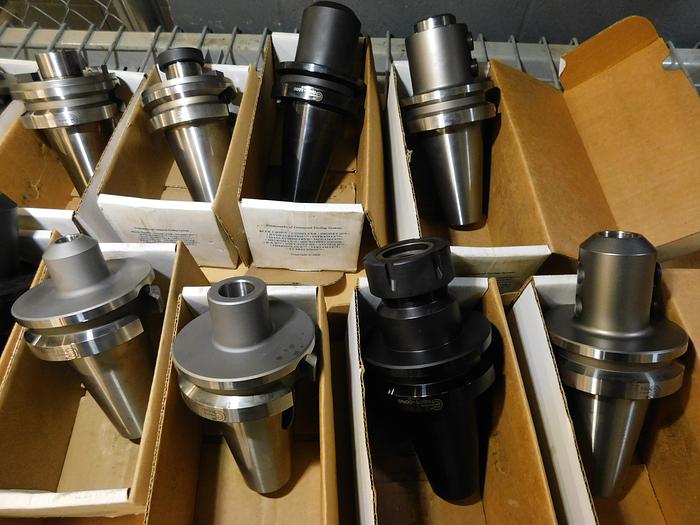 Used (13) Assorted Command BT45 Tapered Tool Holders