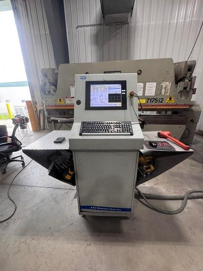 Used A&V Waterjet 6' x 12' Table