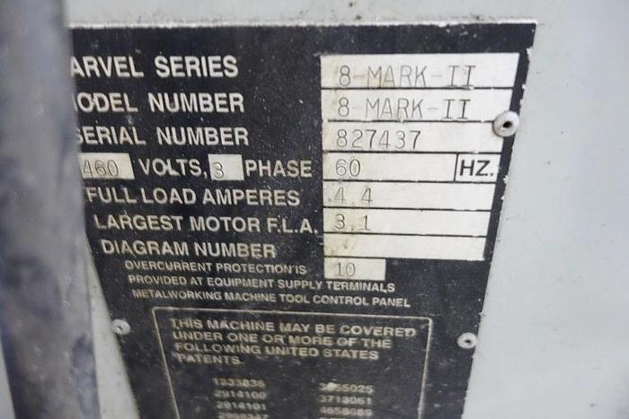 Used Marvel Series 8 Mark II Vertical Band Saw