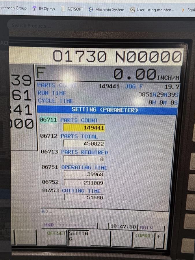 Used Tsugami B0325B CNC Swiss Lathe