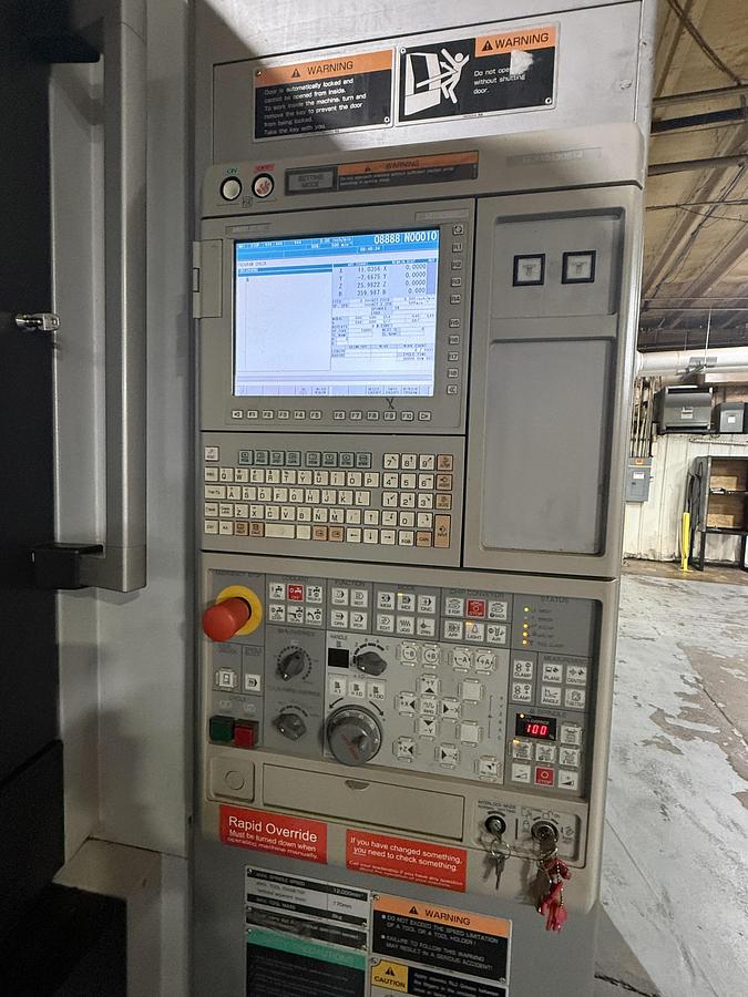 Used Mori Seiki NHX4000 Horizontal Machining Center