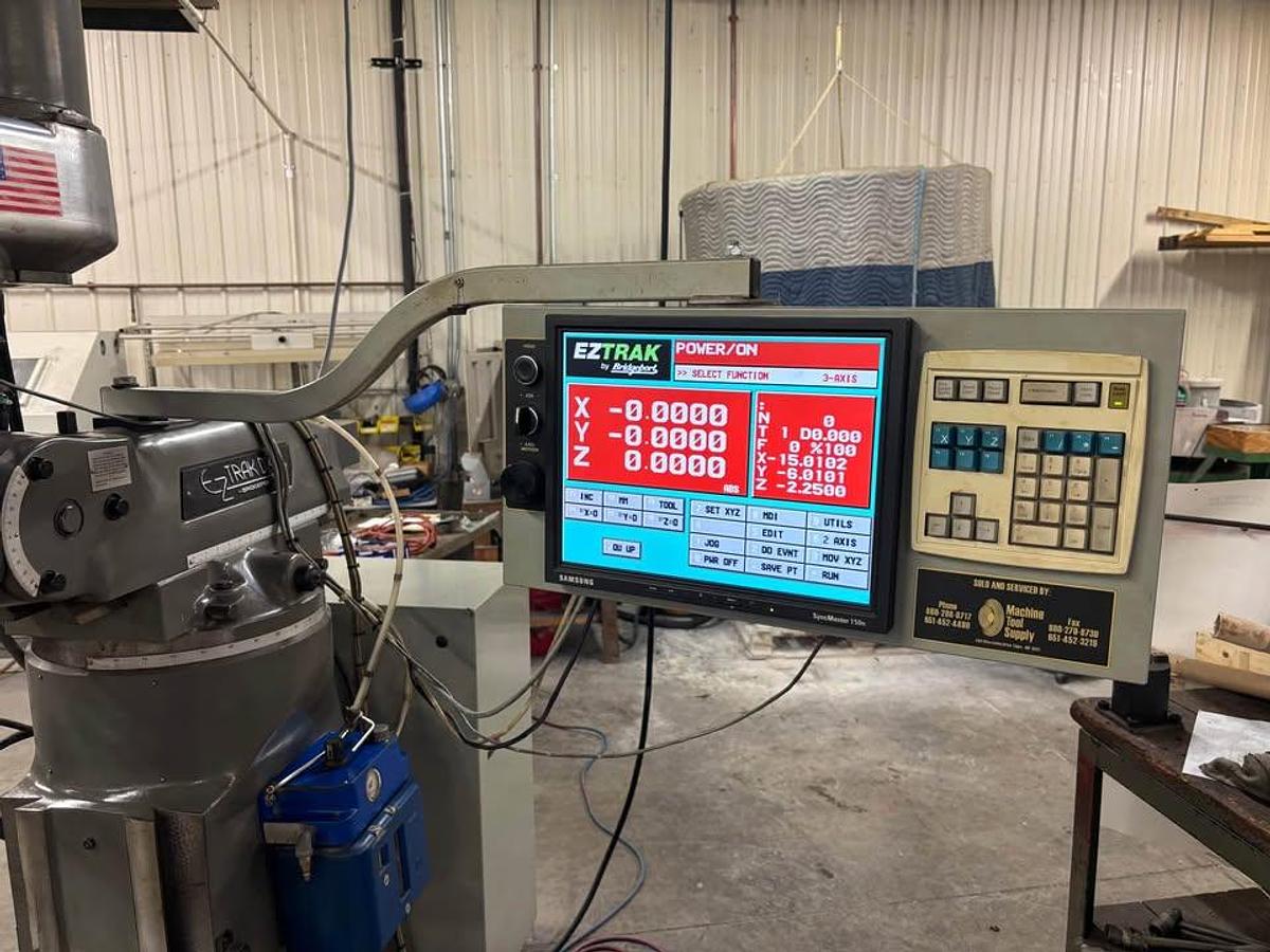 Used Bridgeport EZ Trak DX