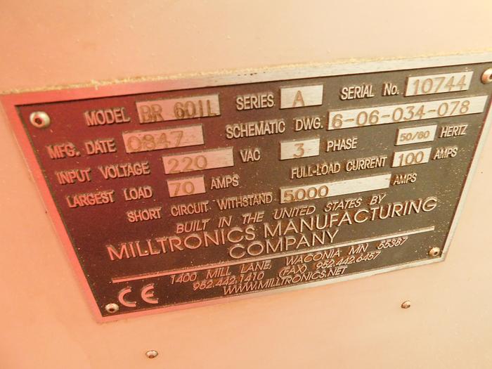 Used MILLTRONICS BR60IL CNC Bridgemill