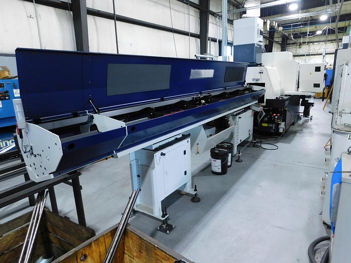 Used Ganesh Gen Turn SL42Y2 Hybrid 42MM 8-Axis CNC Swiss Machine