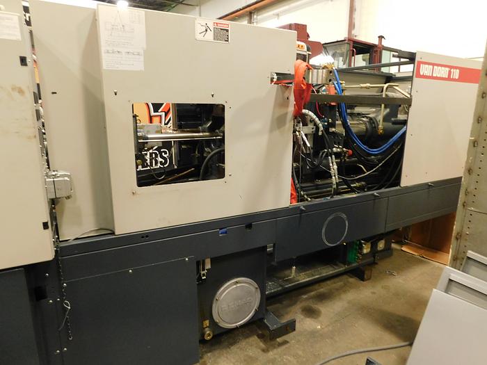 Used Van Dorn 110 Ton Plastic Injection Press