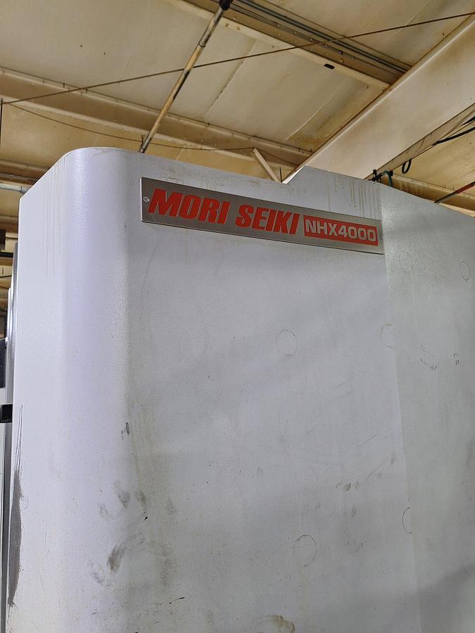 Used Mori Seiki NHX4000 Horizontal Machining Center