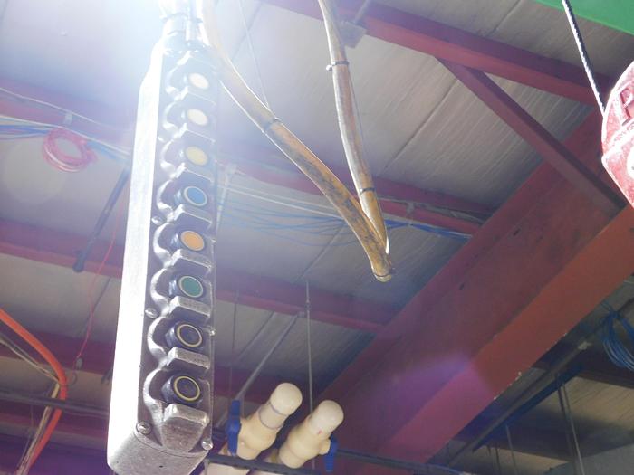 Used 2,000Lbs Bridge Crane System with Electric Chain Hoist