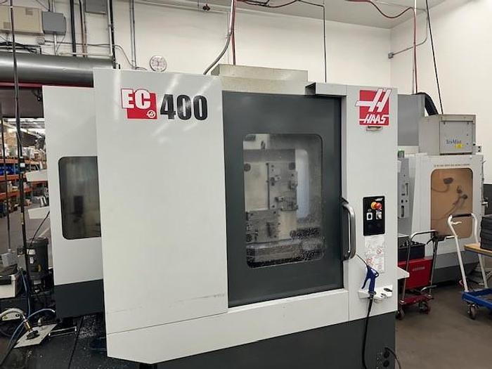 Used HAAS EC400 CNC Horizontal Machining Center