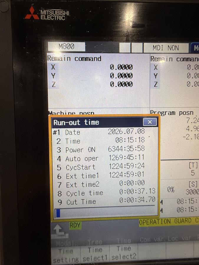 Used Ganesh Gen Mill T500 CNC Drilling & Tapping Machine