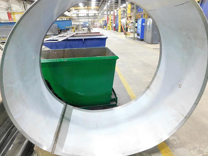 Used Roundo Hassleholms Mekaniska AB 24'x1/4" 3-Roll Plate Bender