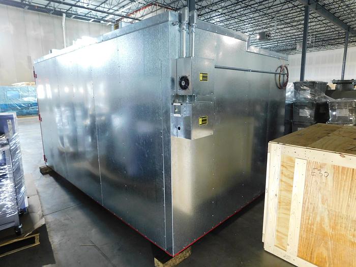 Used THE FAB SHOP Electric Powder Coat Oven 11' x 6.5' x 5.5'
