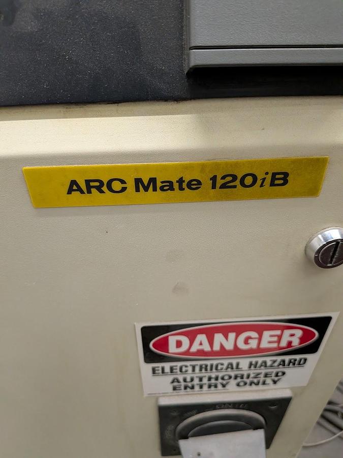 Used FANUC Robotics R-J3iB Controller with ARC Mate 120iB Welder