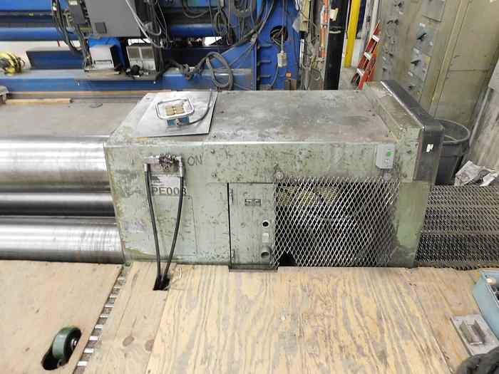 Used Roundo Hassleholms Mekaniska AB 24'x1/4" 3-Roll Plate Bender