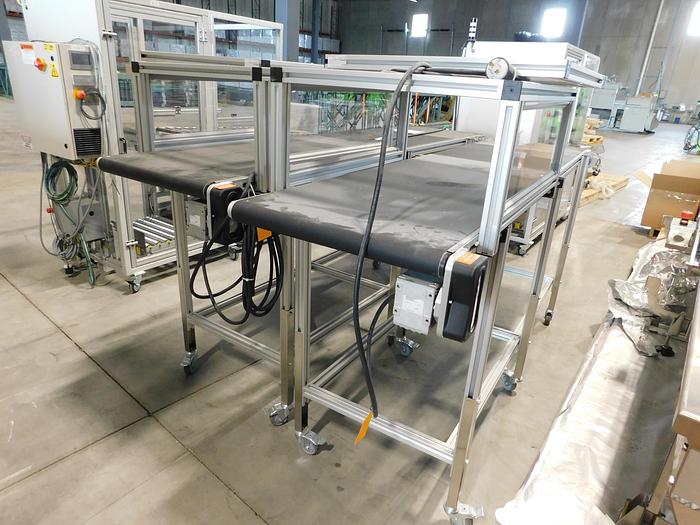 Used (8) NEW Custom Made Automated Conveyor Lines