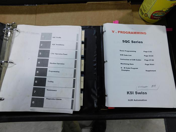 Used KSi SQC20 CNC Swiss Turning Center