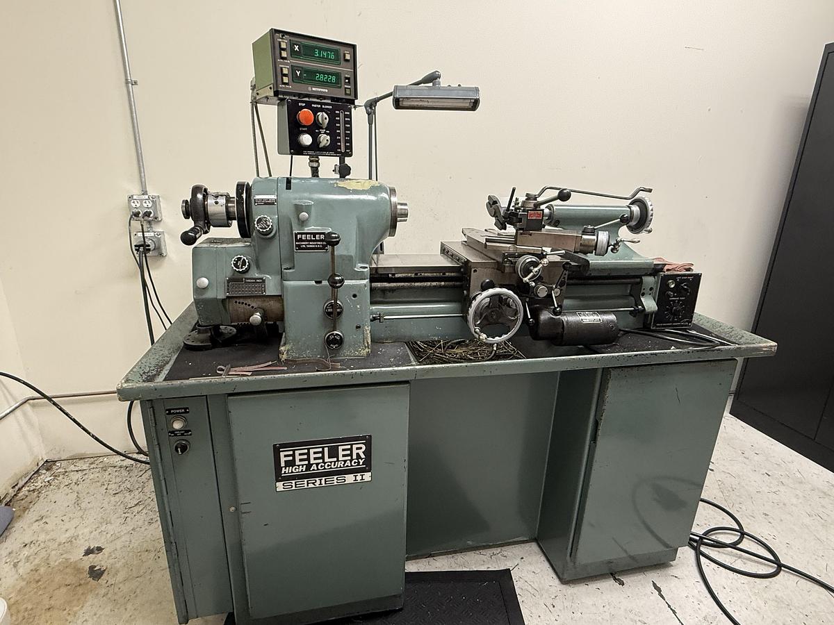 Used Feeler Series II FTL-618E High Precision Lathe